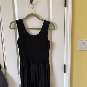 Black Go Fish Midi Dress. Size small.